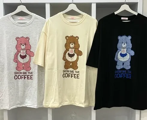 인플루언서들이 먼저 찾는 TEDDY BEAR 24SS 여성 PK 반팔티셔츠 4종 추천상품