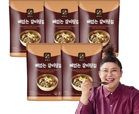 어제 살까 망설이던 이영자의 뼈없는갈비탕 900g x 8팩 총7.2kg 추천드립니다