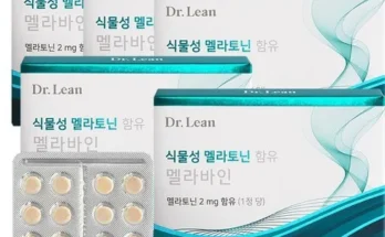 알뜰 쇼핑족 주목!! 닥터린 식물성 멜라토닌 함유 멜라바인 1박스 베스트8