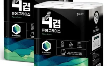 알뜰 쇼핑족 주목!! 더블데코 4겹 프리미엄 화장지 24롤 3팩 추천드립니다