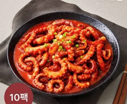 인플루언서들이 먼저 찾는 알렉스 통낙지 200g x 10팩  매콤볶음소스 250g 1통 추천상품