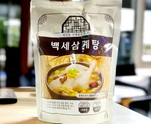 인플루언서들이 먼저 찾는  특산 백세 삼계탕 10팩  총 10kg 지금 구매하세요