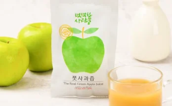 홈쇼핑에서 5분만에 품절된 넉넉한 사람들 사과즙 100ml 100포 베스트 상품