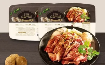 나만 빼고 다 아는 양념 소갈비살 300g x 8팩총 2.4kg Top8